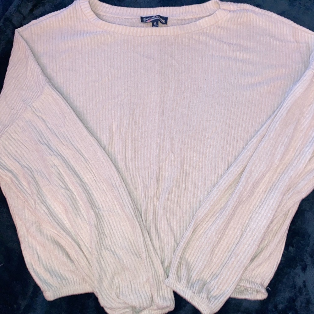 Cream sweater